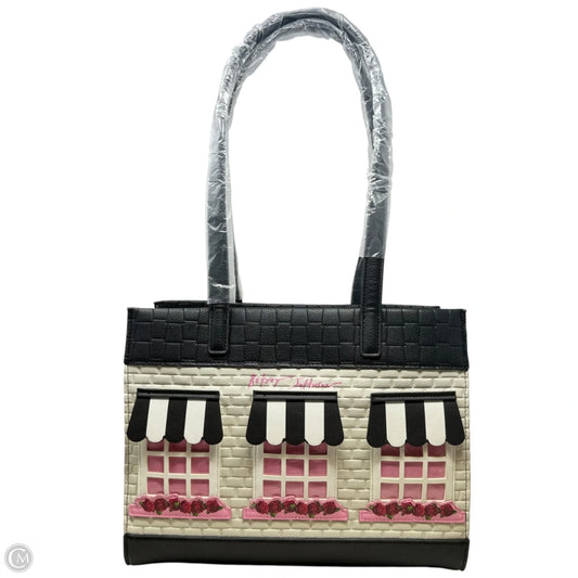 House Of Betsey Tote By Betsey Johnson, Size: Medium