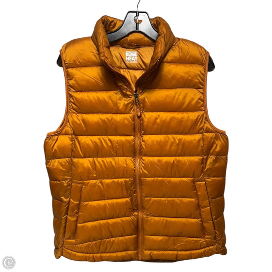 Vest Puffer & Quilted By 32 Degrees In Orange, Size: L