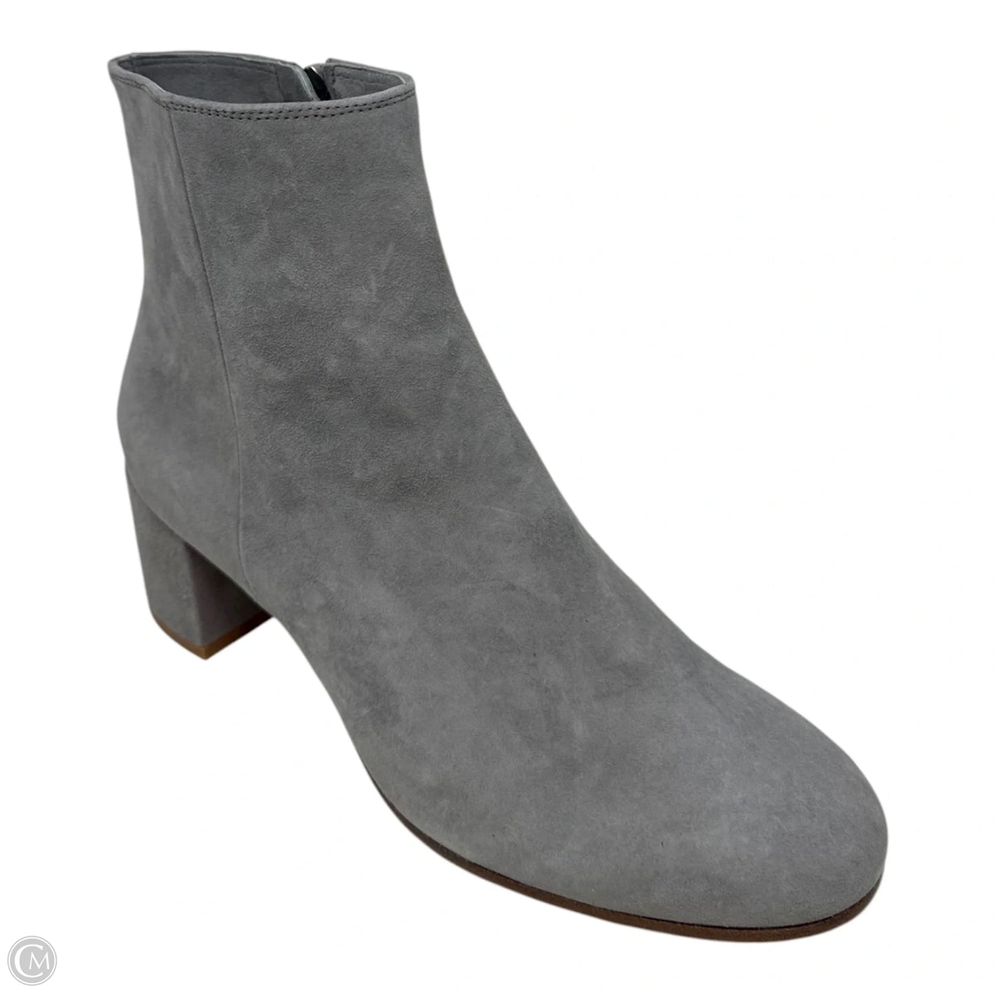 The Boots By Margaux In Grey Suede, Size: 7