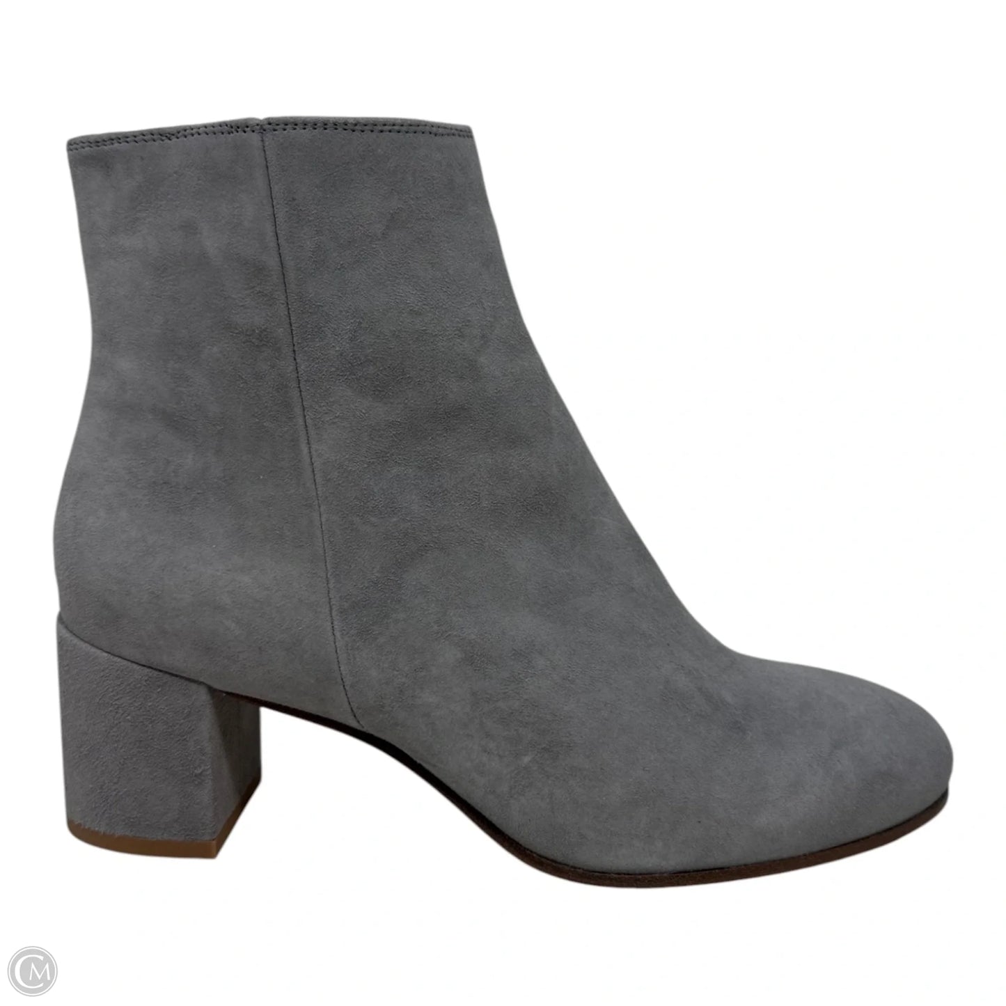 The Boots By Margaux In Grey Suede, Size: 7