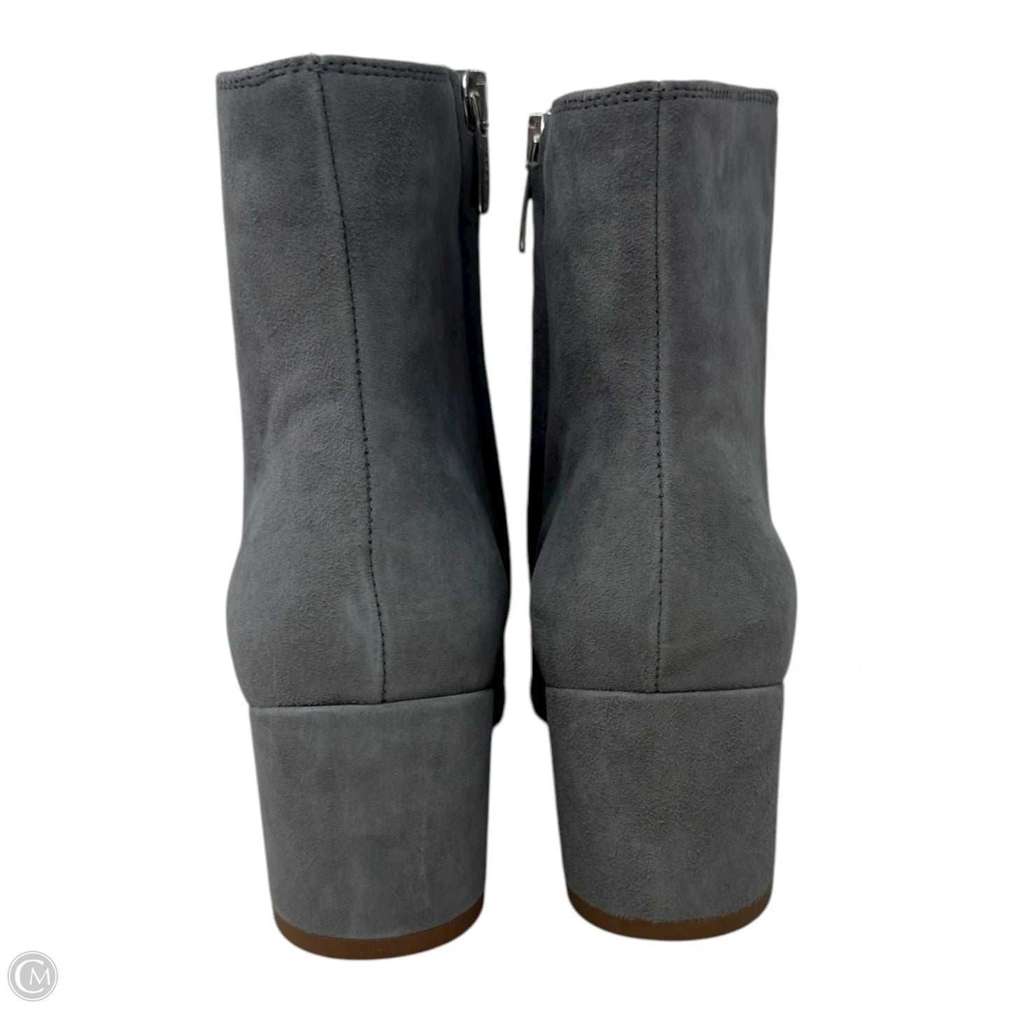 The Boots By Margaux In Grey Suede, Size: 7