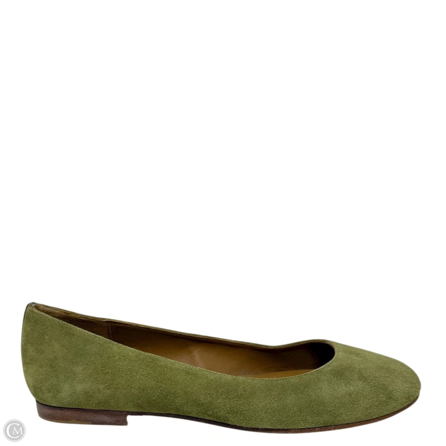The Classic Ballet Flats By Margaux In Olive, Size: 6.5