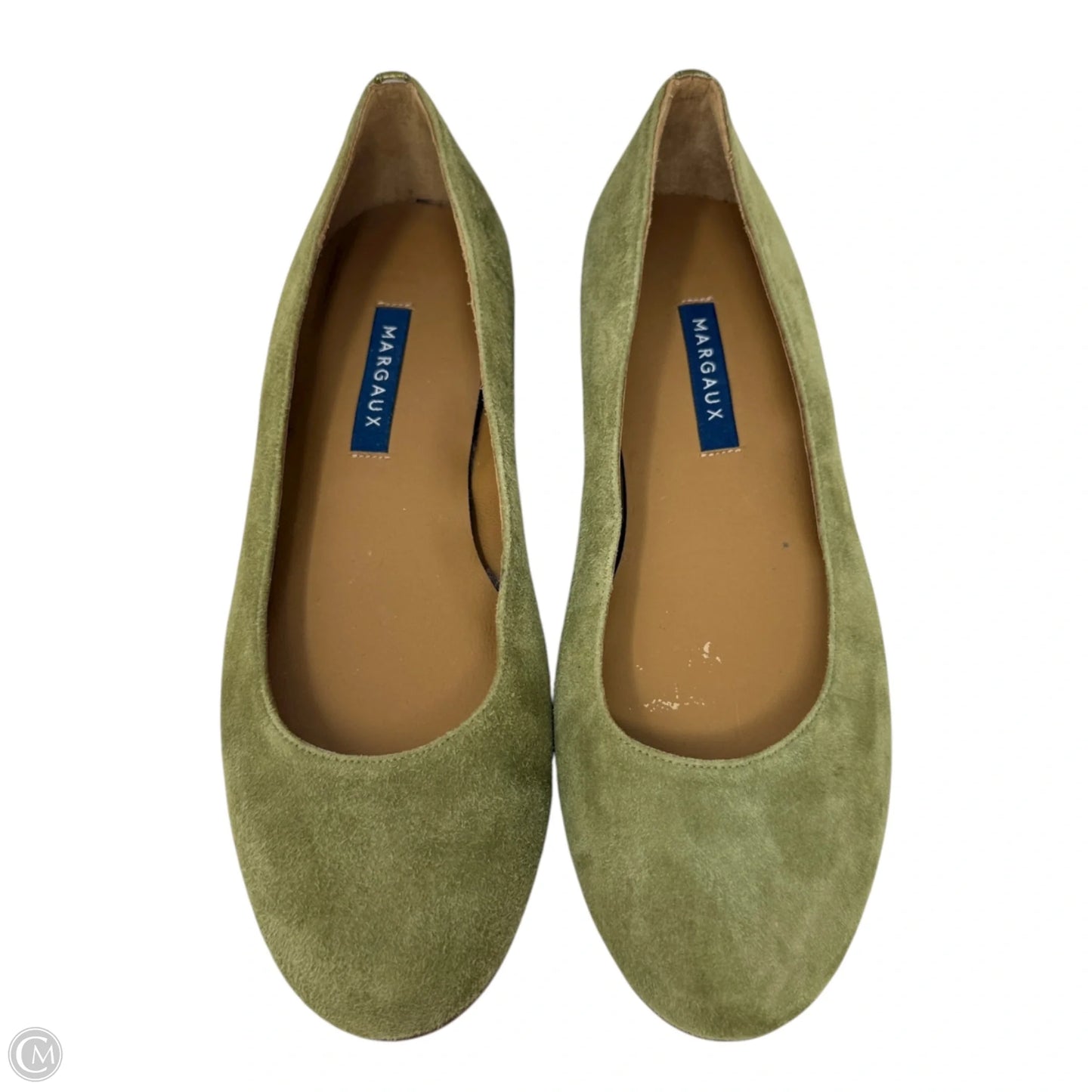 The Classic Ballet Flats By Margaux In Olive, Size: 6.5