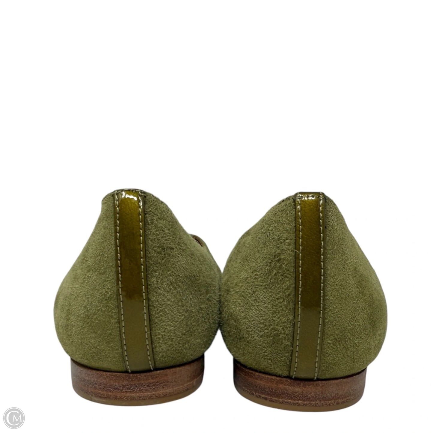 The Classic Ballet Flats By Margaux In Olive, Size: 6.5