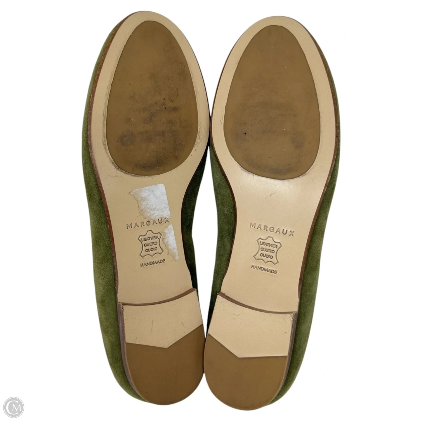 The Classic Ballet Flats By Margaux In Olive, Size: 6.5