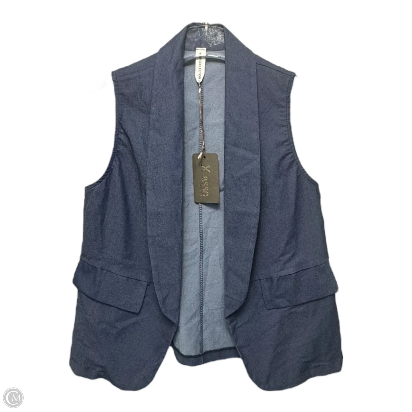 Vest Other By New Collection In Blue Denim, Size: M