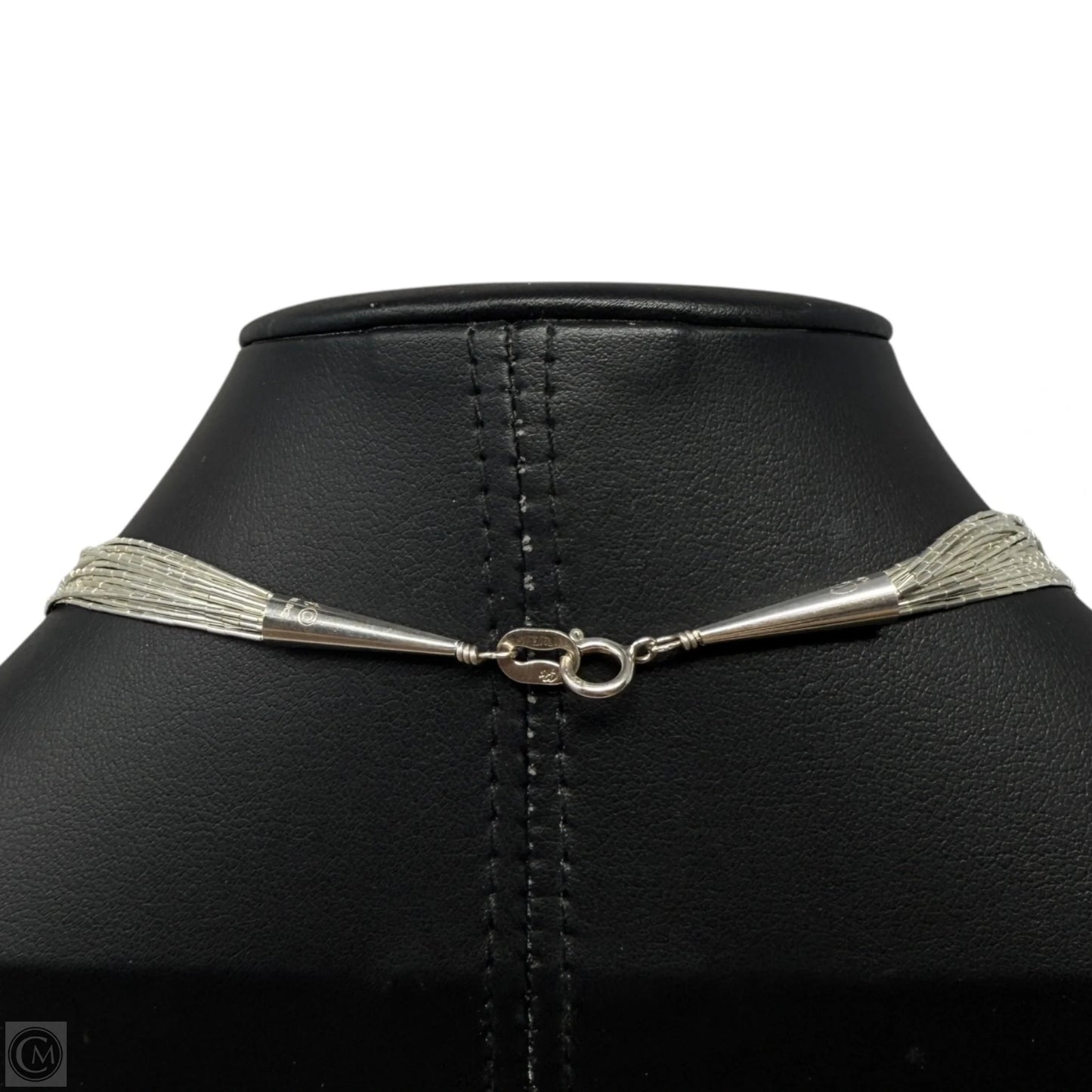 Sterling Silver Liquid Silver 16 Strand 60” Necklace By Carolyn Pollack