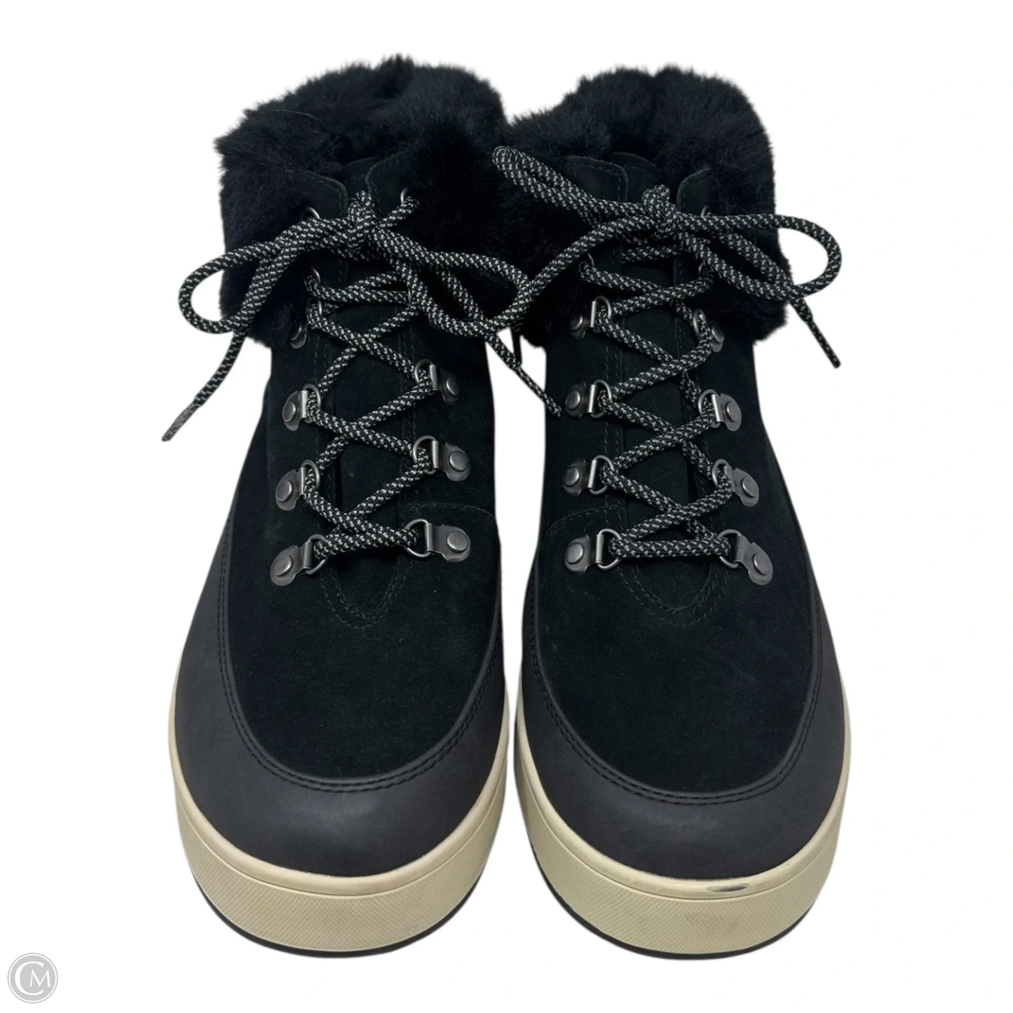 Tynlee Boots Ankle Flats By Koolaburra By Ugg In Black, Size: 12