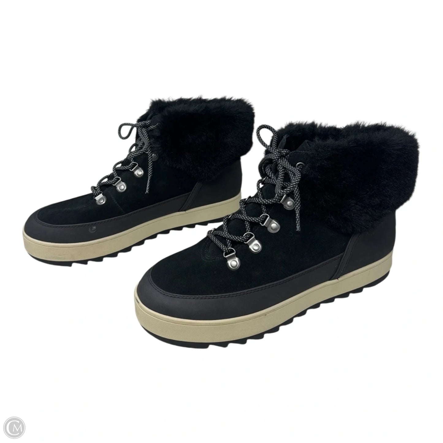 Tynlee Boots Ankle Flats By Koolaburra By Ugg In Black, Size: 12