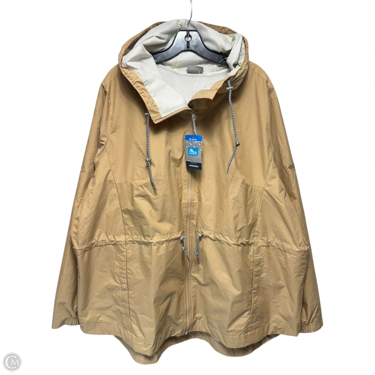 Lilian Ridge Raincoat By Columbia In Tan, Size: 2X