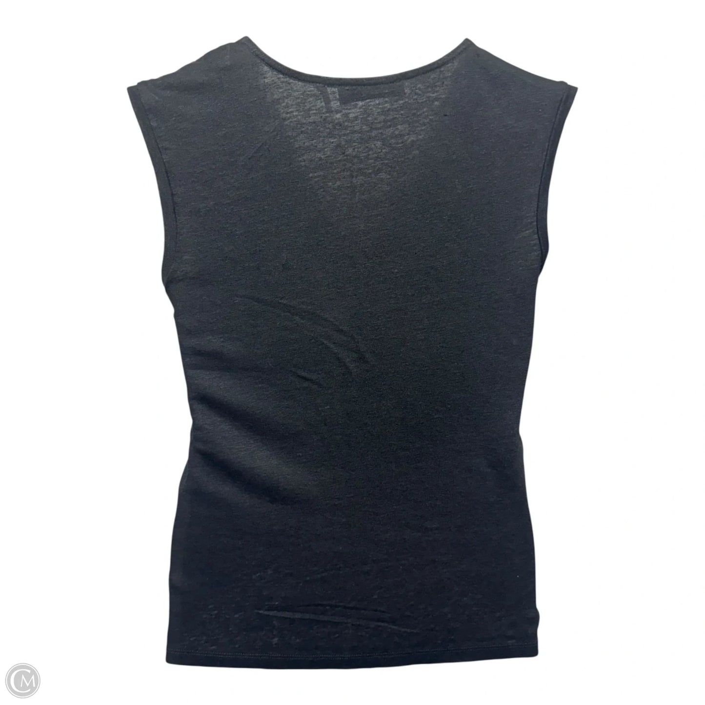 Silk & Linen Top Sleeveless Designer By Sandro, Size: Medium