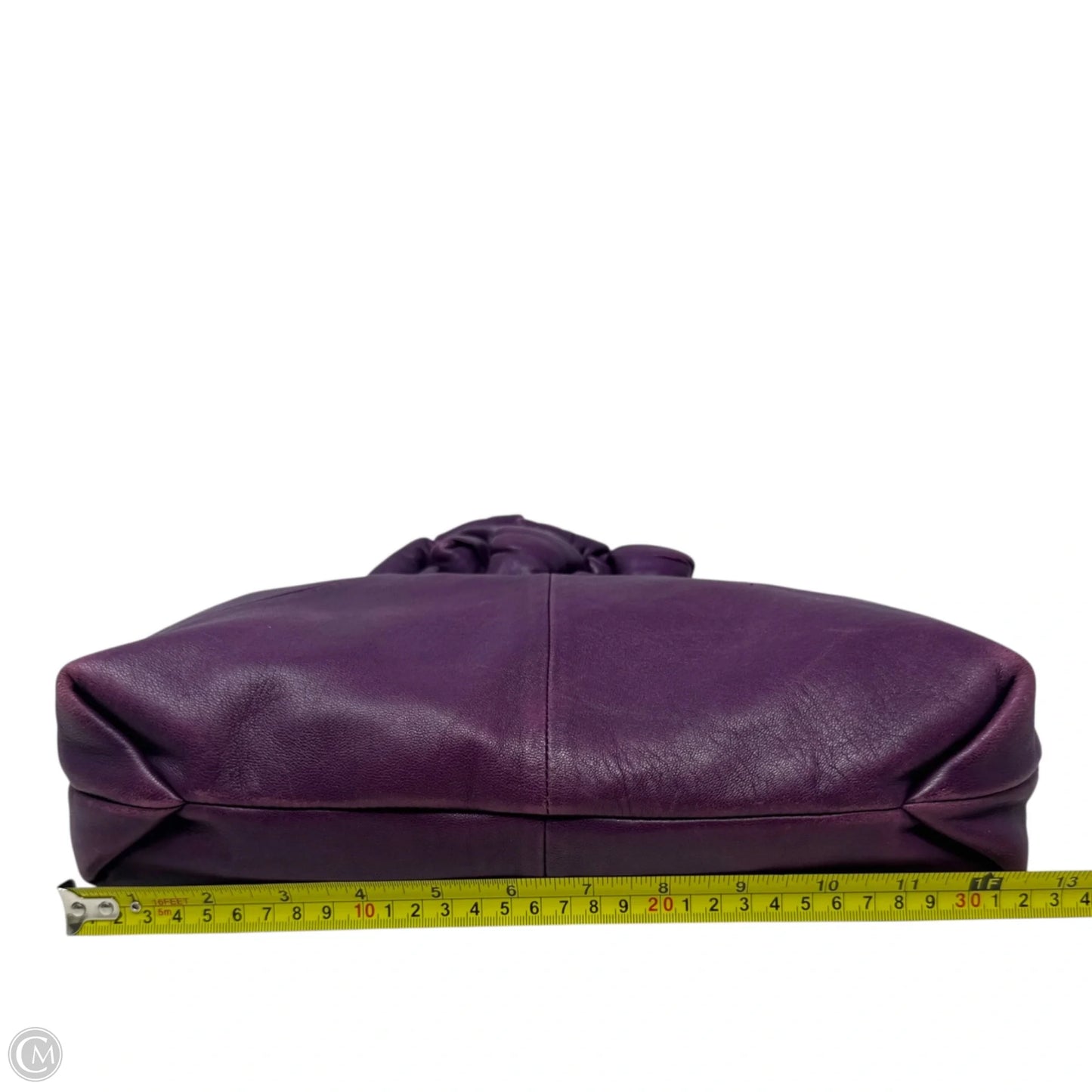 Elephant Leather Hobo Bag By David & Scotti C Anthropologie, Size: Medium