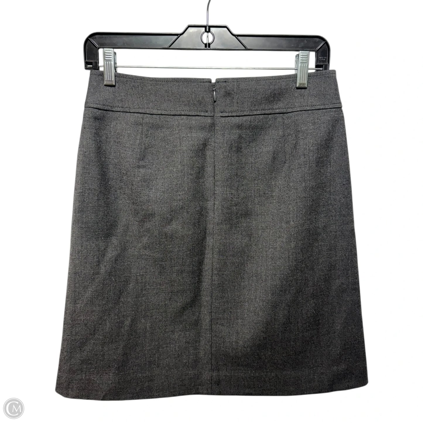 Wool Blend Skirt Mini & Short By Uniqlo In Grey, Size: 4