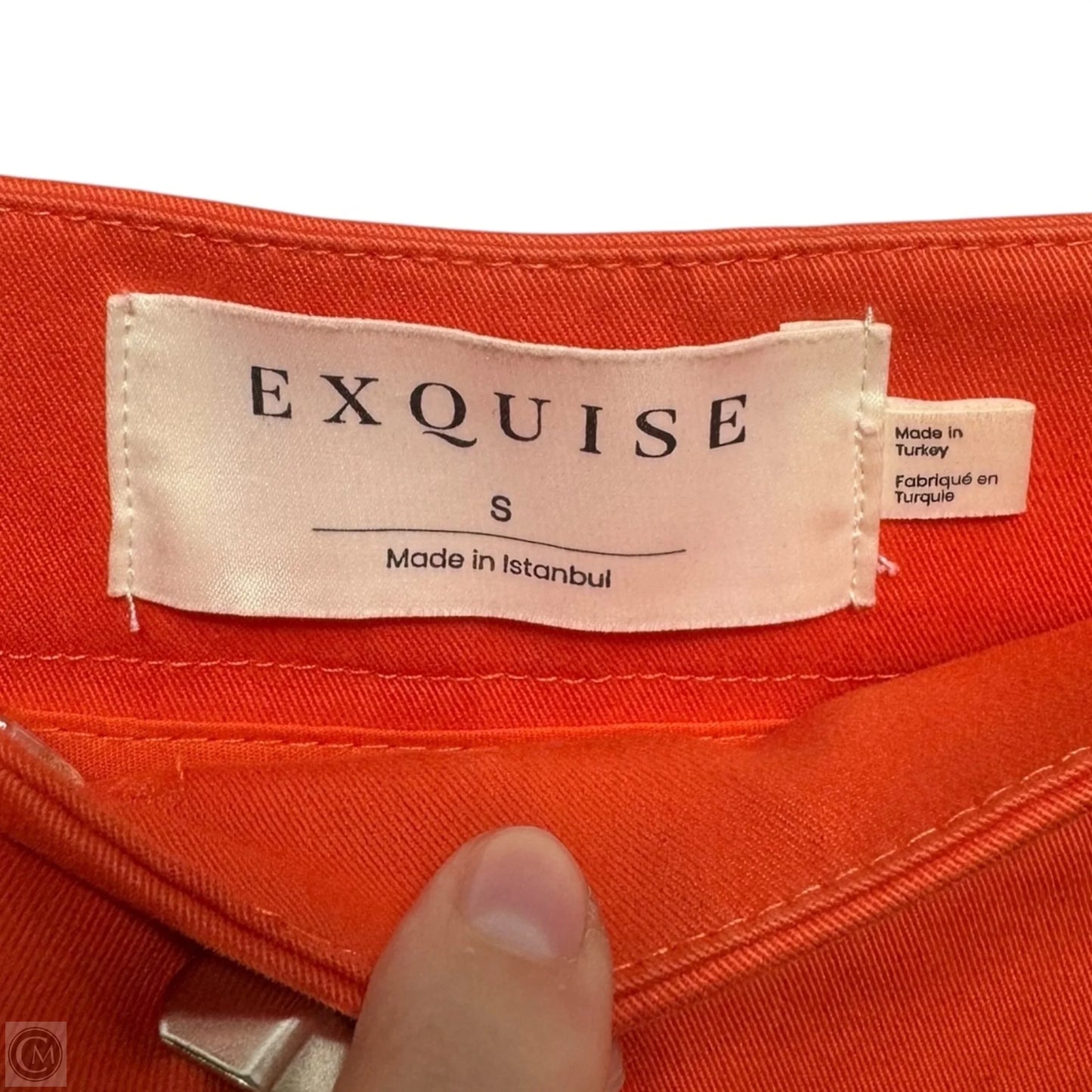 Pants Chinos & Khakis By Exquise In Orange, Size: S