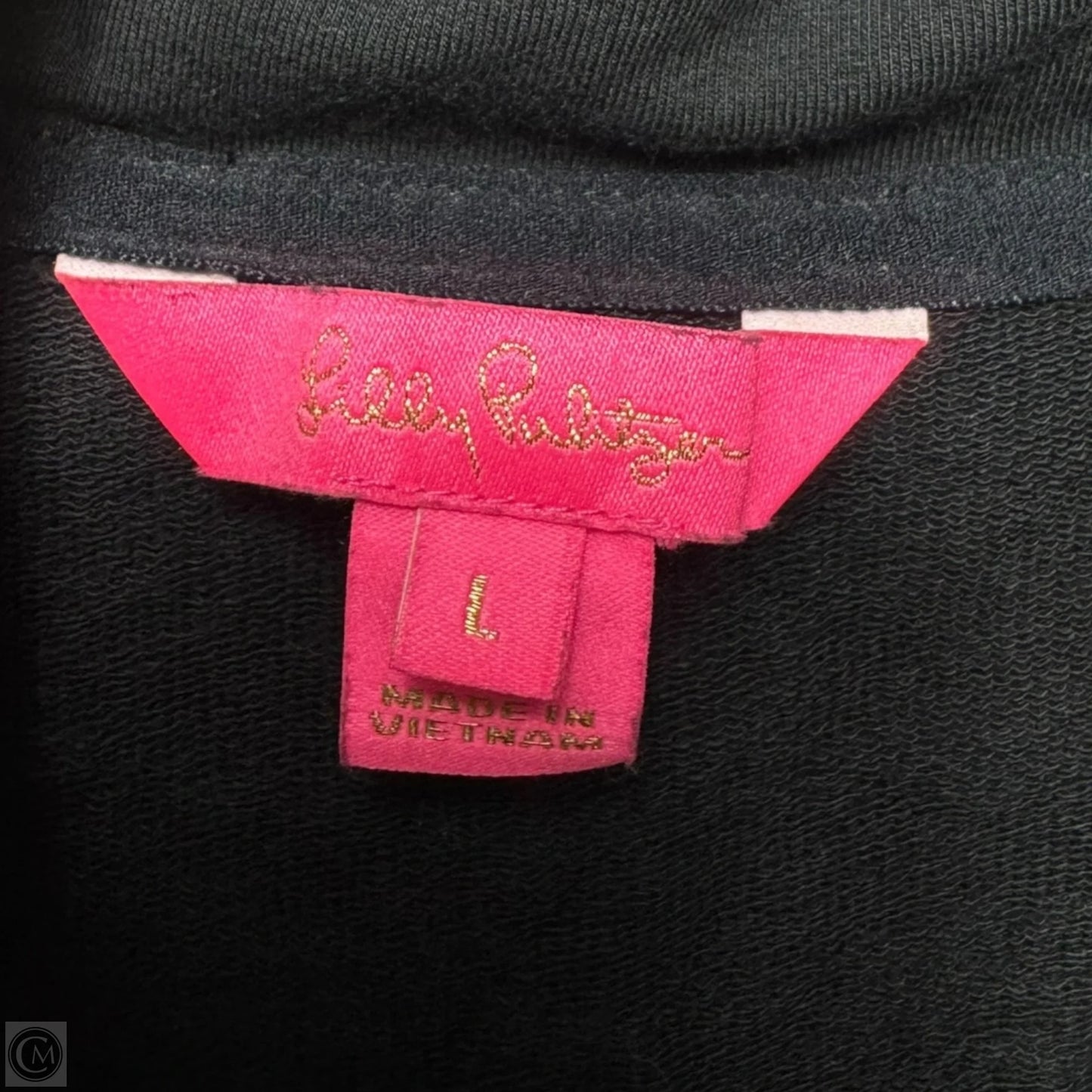 Sweatshirt Designer By Lilly Pulitzer In Black, Size: L