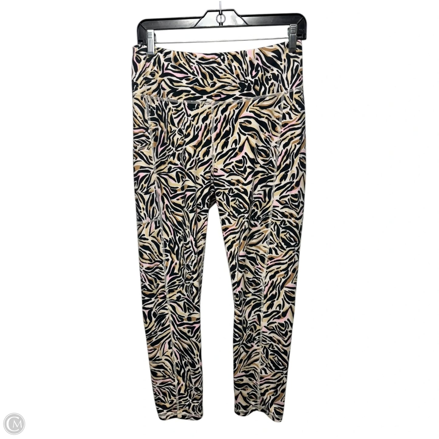 Athletic Leggings Designer By Luxletic Lilly Pulitzer In Animal Print, Size: L
