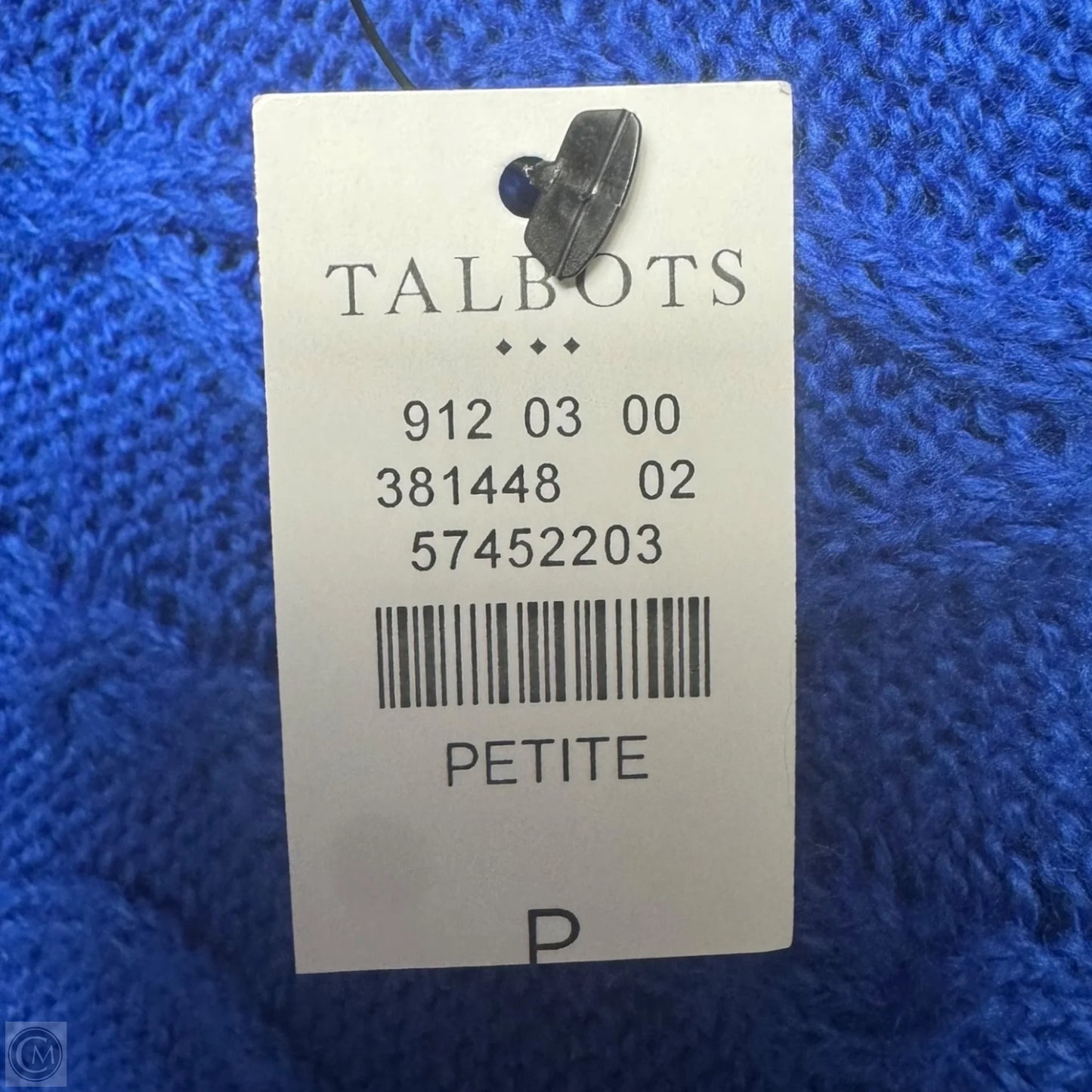 Sweater By Talbots In Blue, Size: Sp