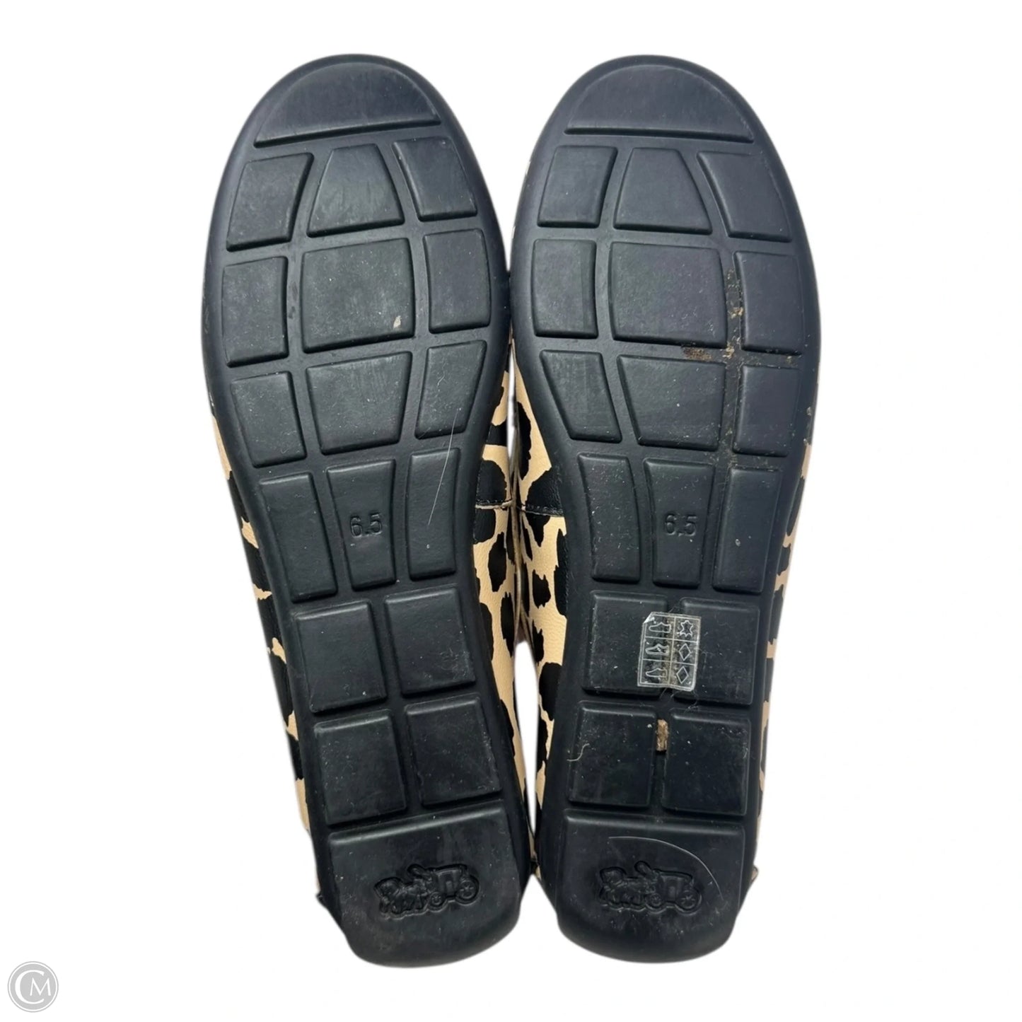 Marley Driver Loafers With Leopard Print Designer By Coach In Animal Print, Size: 6.5