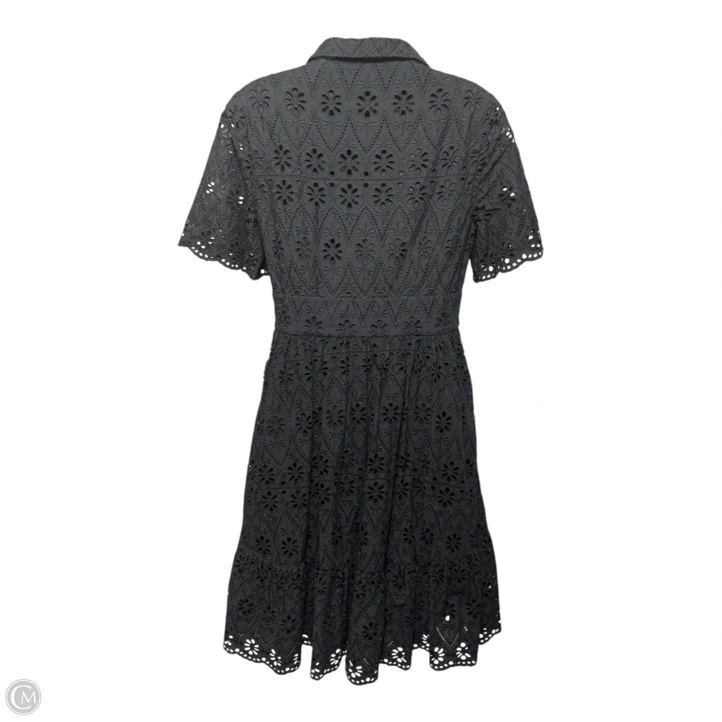 Eyelet Dress Designer By Kate Spade In Black, Size: 6