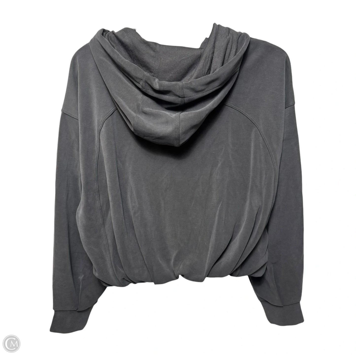 Athletic Jacket By Athleta In Grey, Size: S