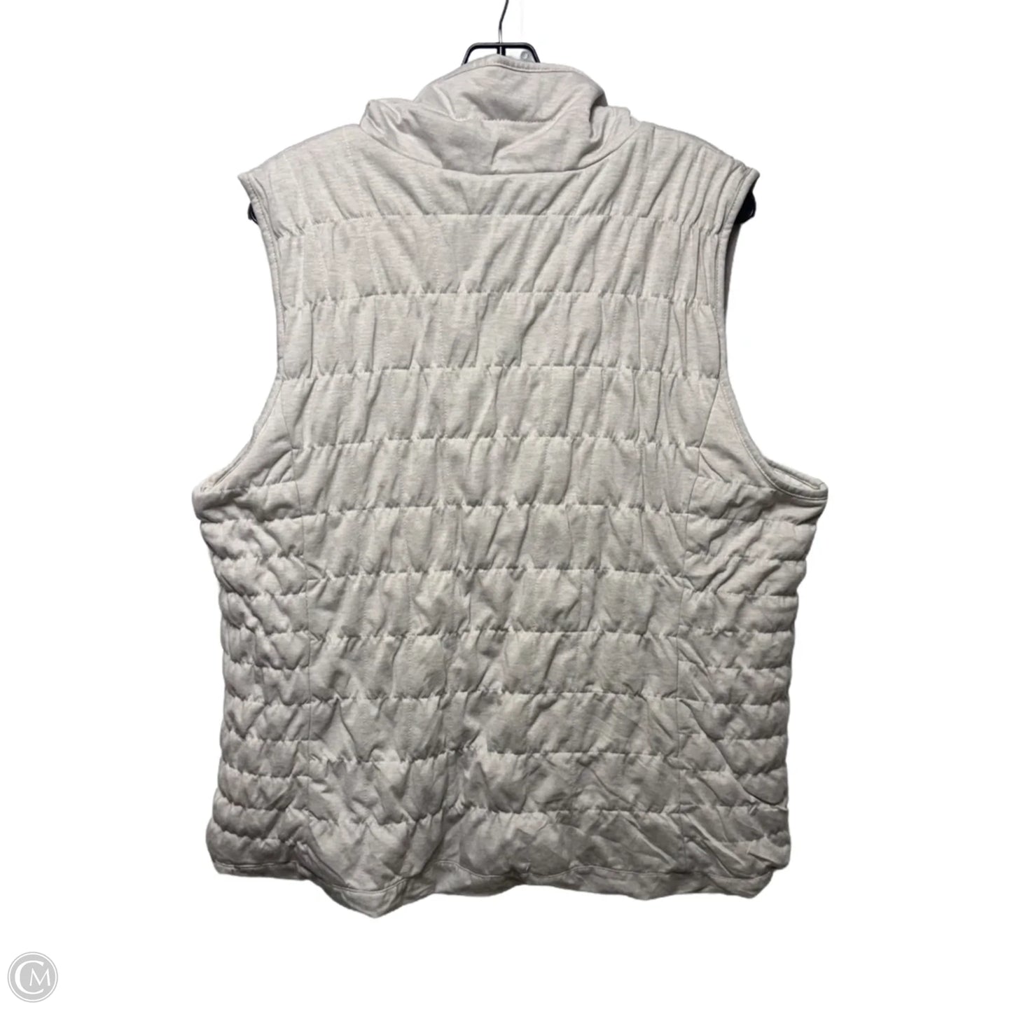 Vest Puffer & Quilted By Bagatelle In Taupe, Size: 2x