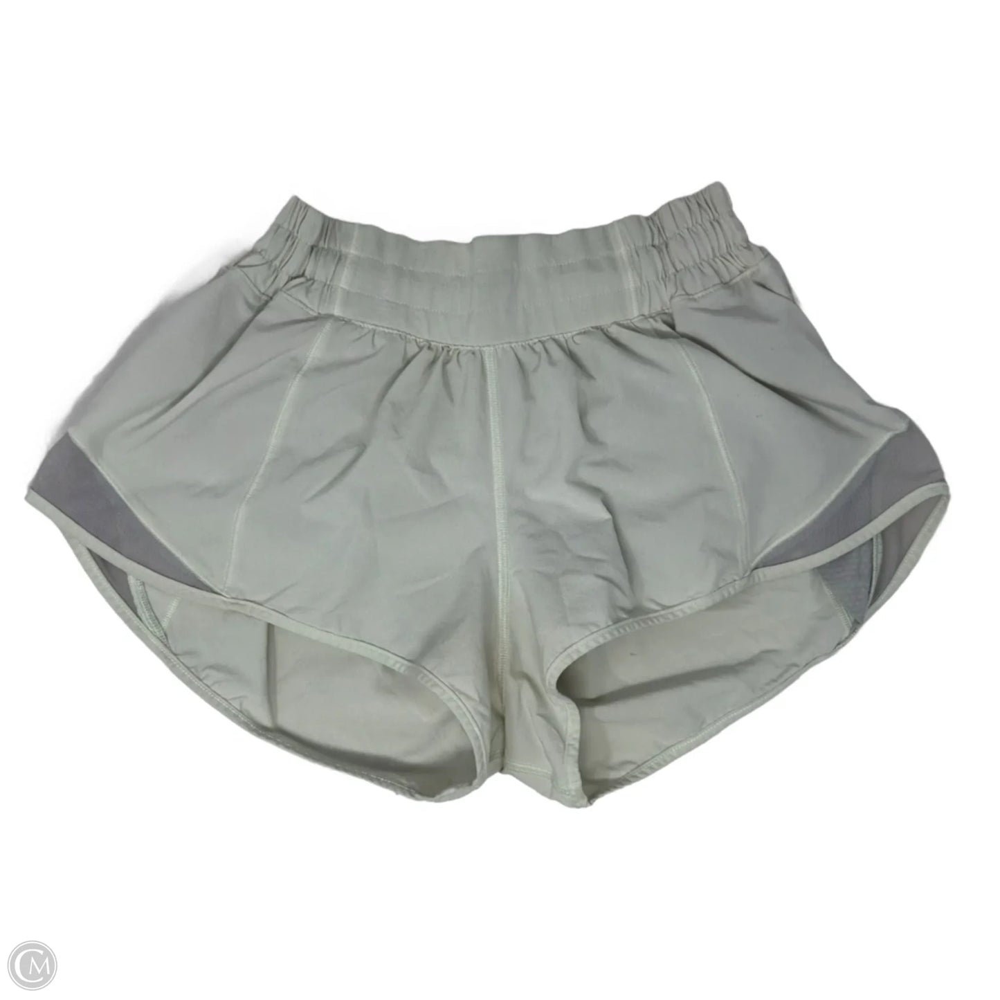 Athletic Shorts By Lululemon In Grey, Size: 4