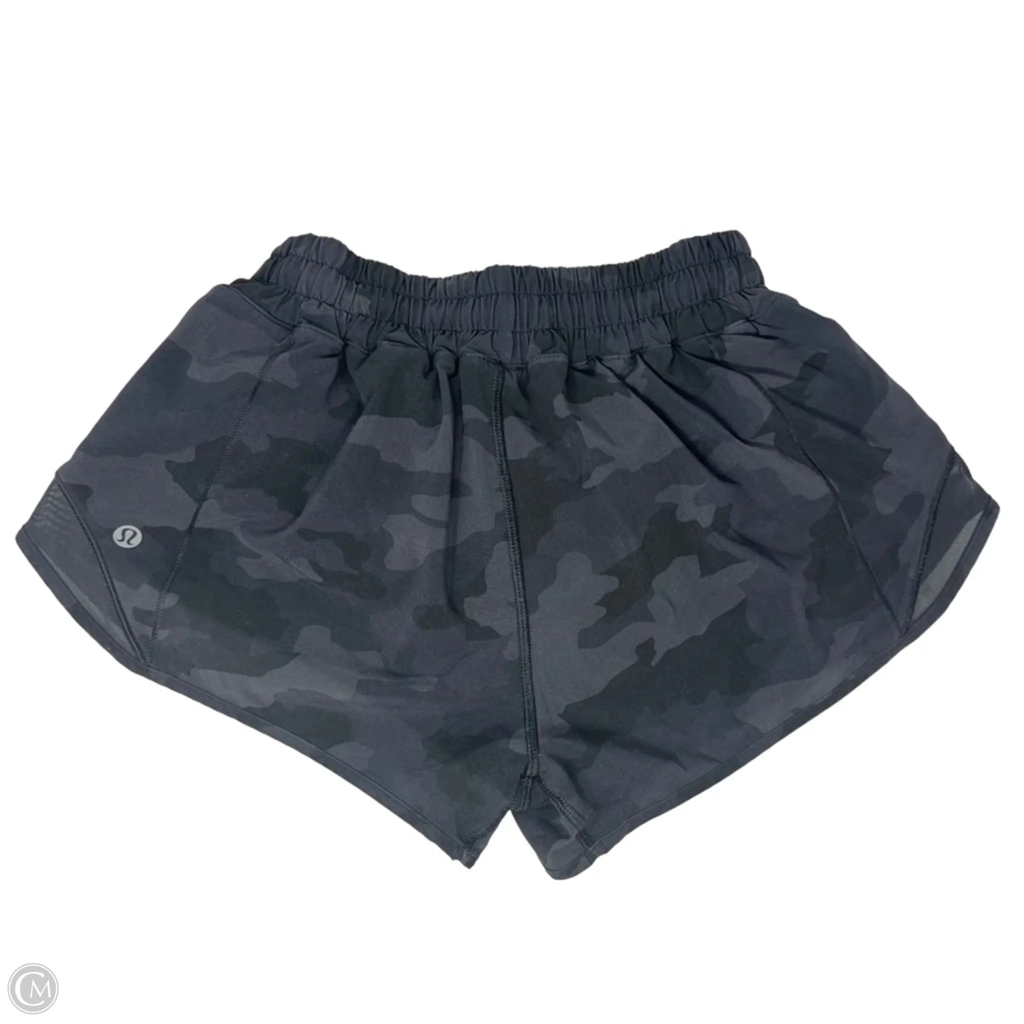 Athletic Shorts By Lululemon In Camouflage Print, Size: 4