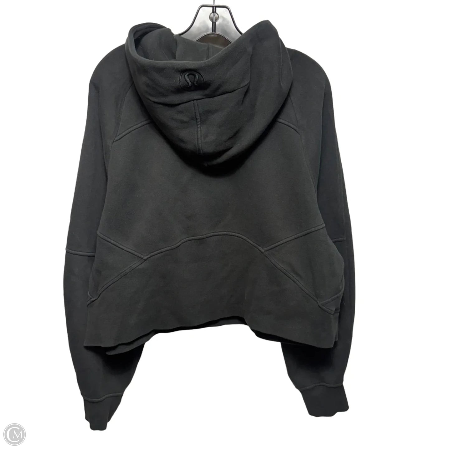 Athletic Sweatshirt Hoodie By Lululemon In Black, Size: Xl