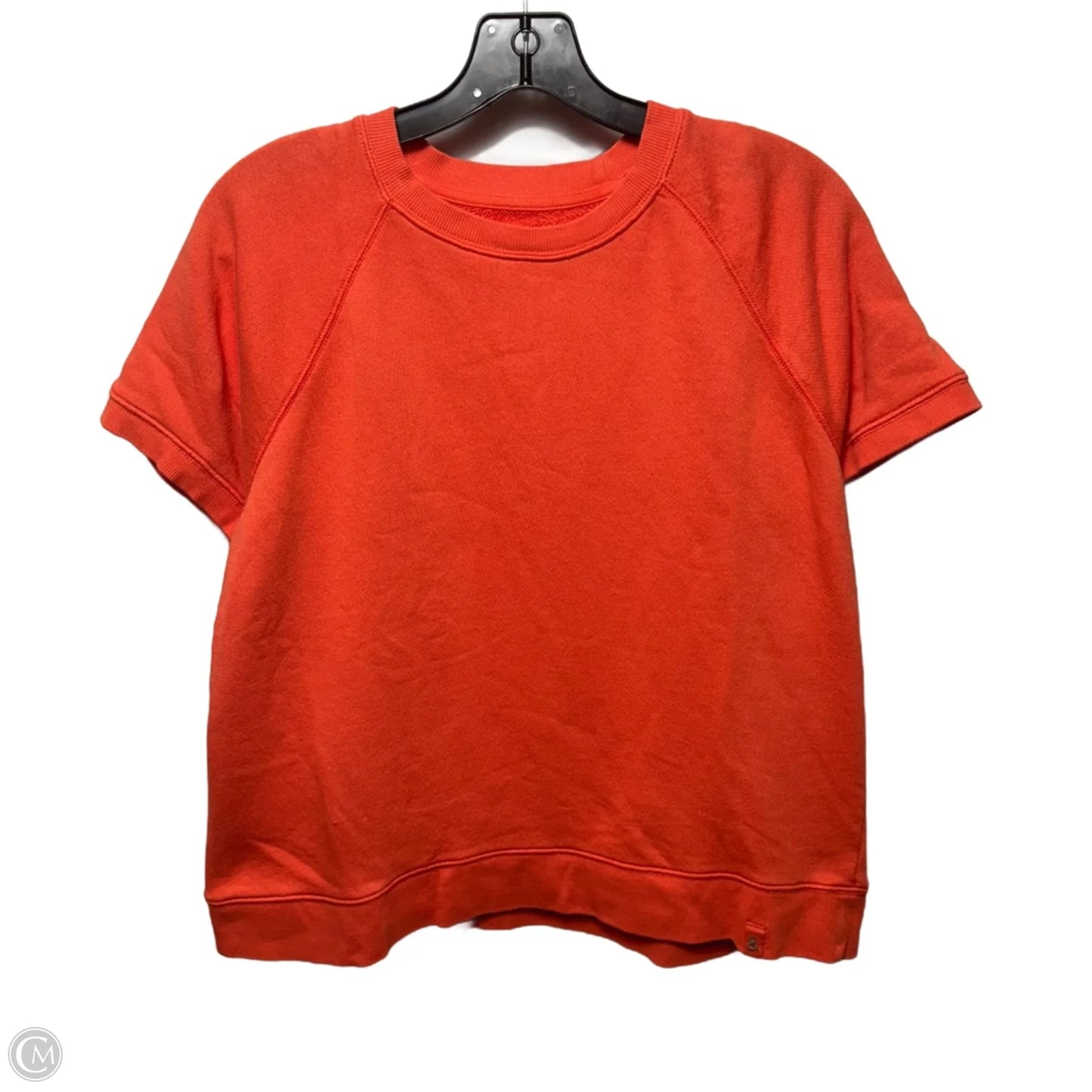 Top Short Sleeve By Lou And Grey In Orange, Size: L