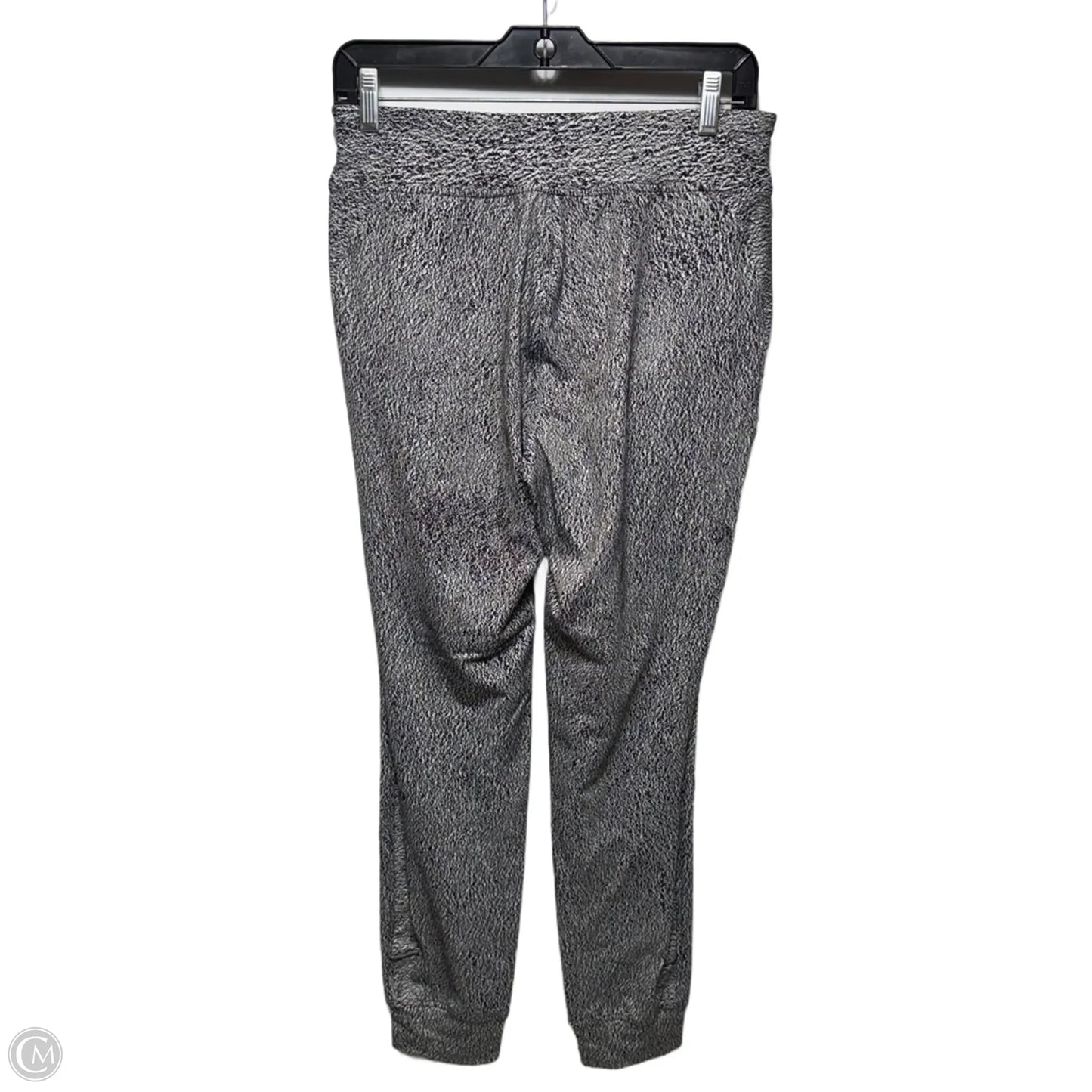 Athletic Pants By Lululemon In Black & White, Size: 6