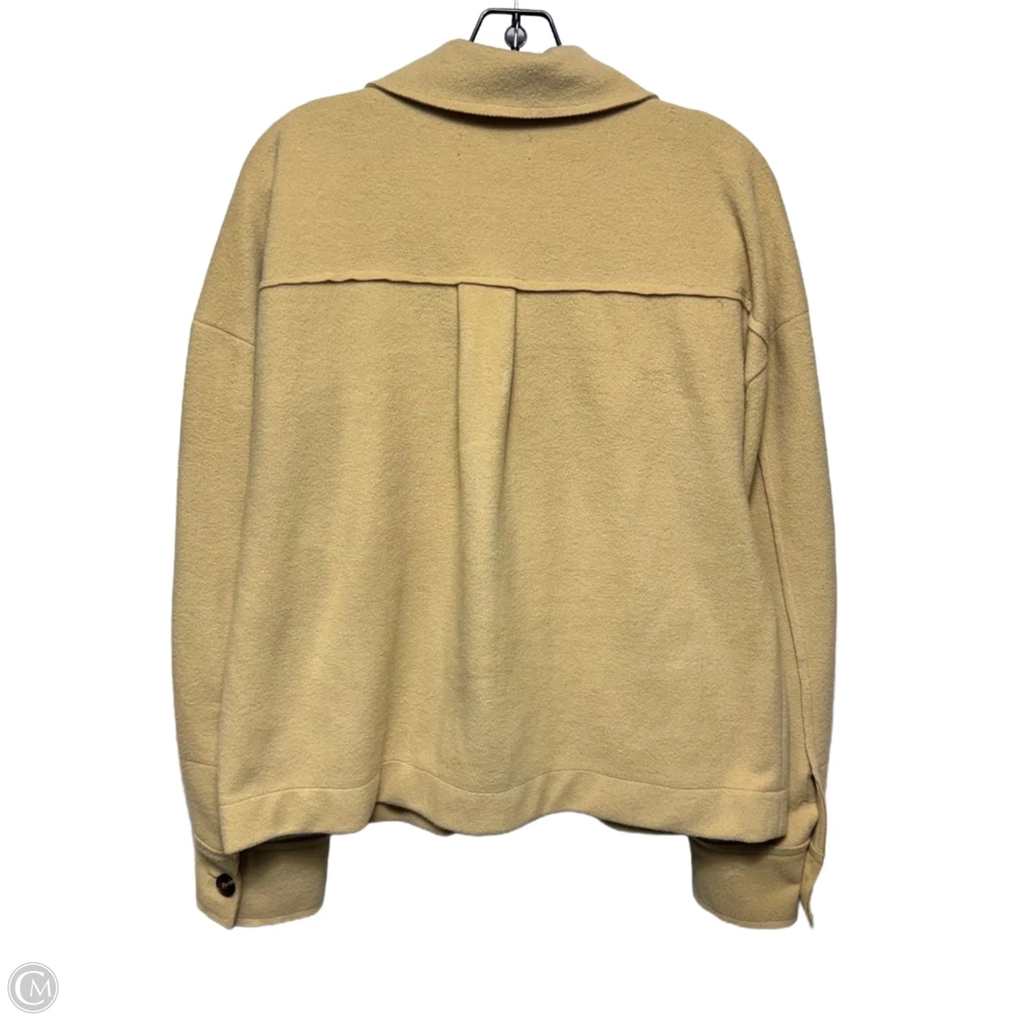 Jacket Fleece By Bagatelle In Beige, Size: M