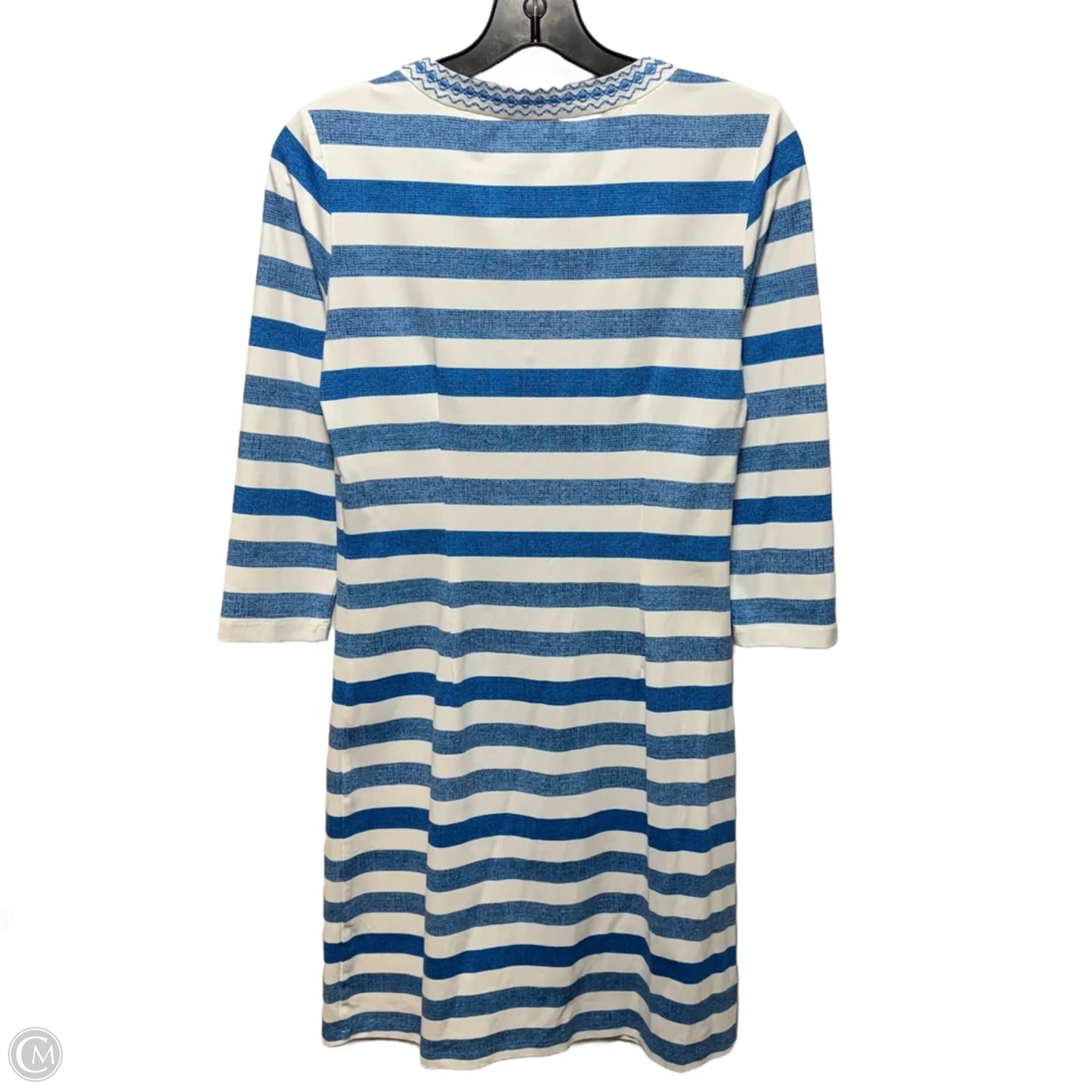 Dress Casual Short By J Mclaughlin In Blue & White, Size: Xs