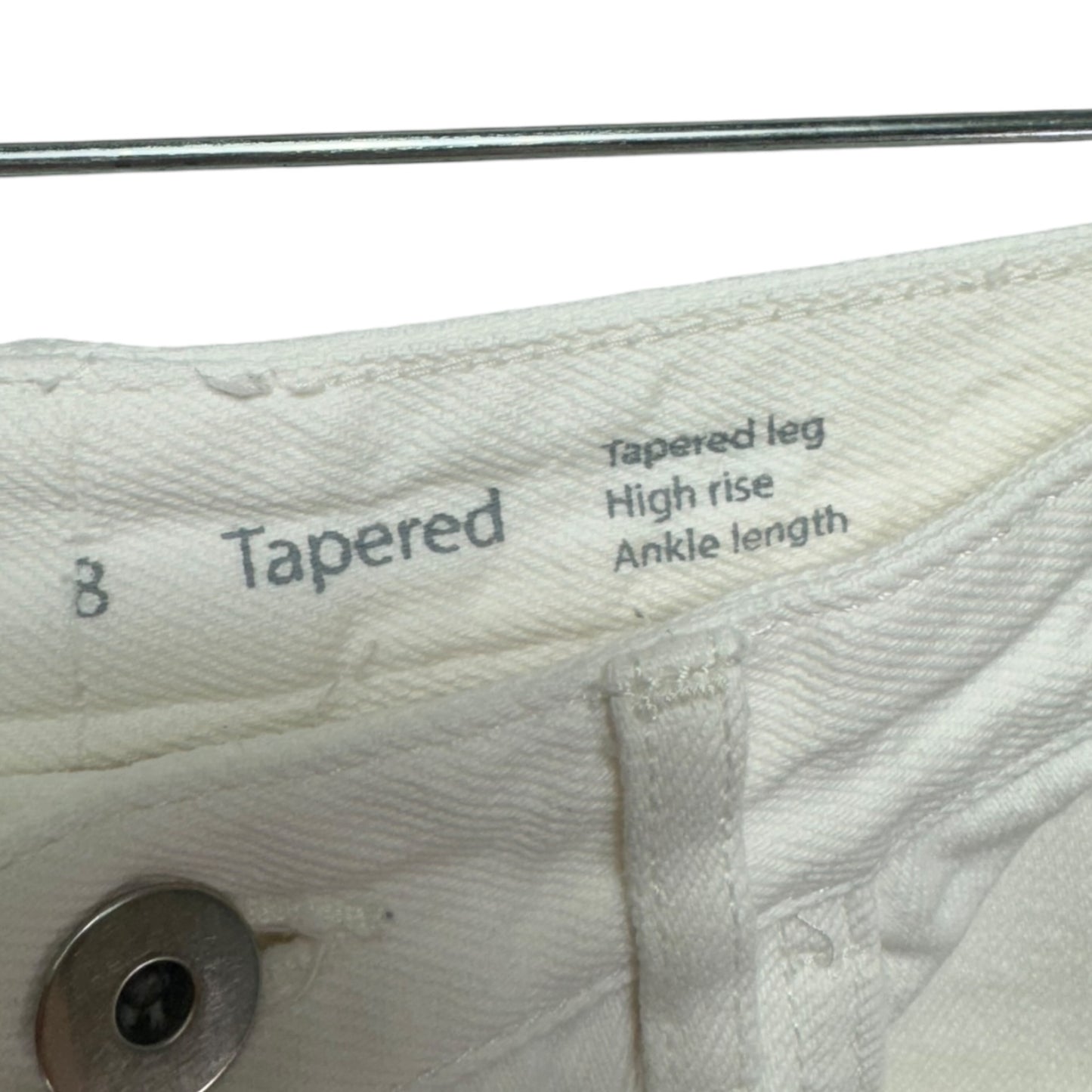 Arch Tapered Jeans By Cos In White, Size: 8