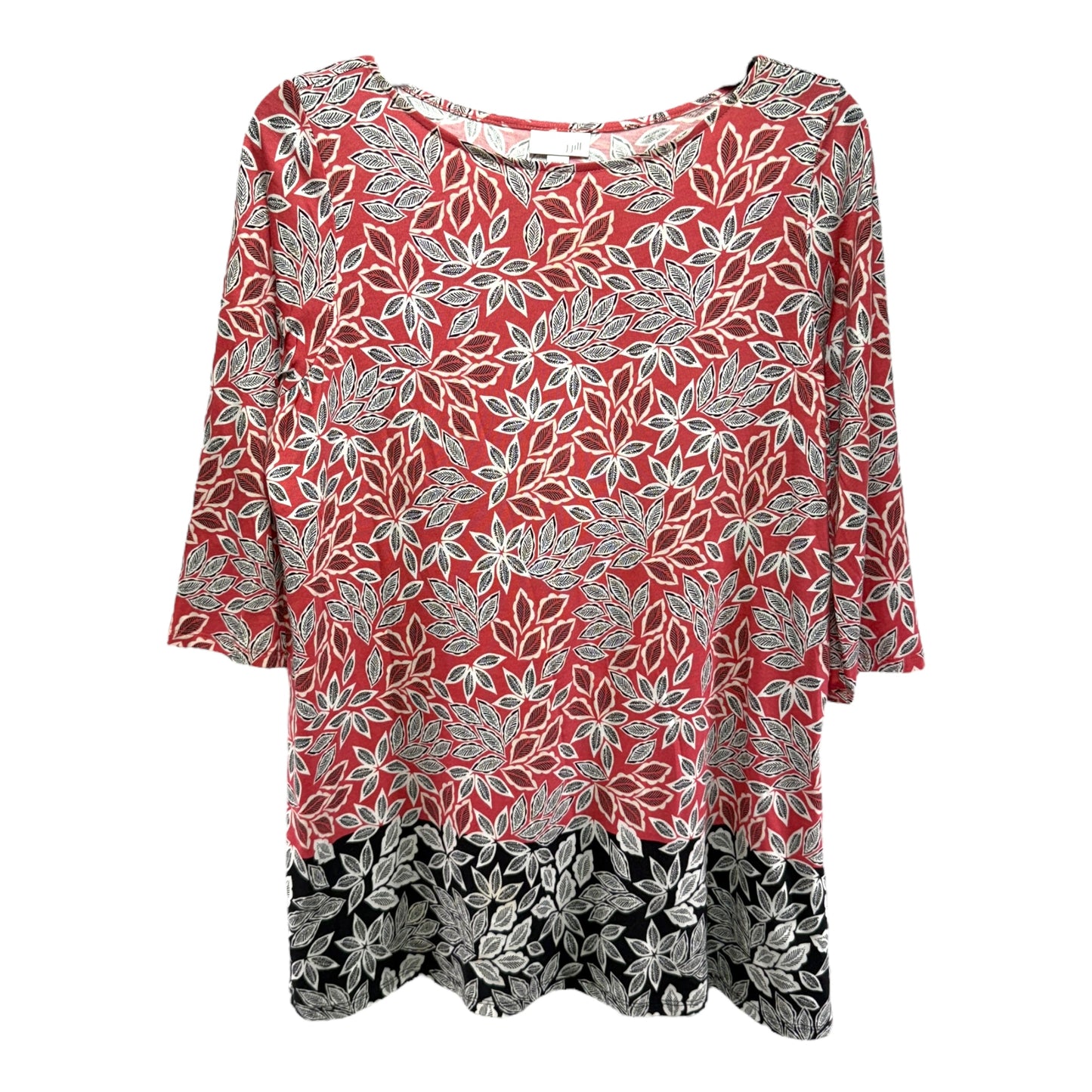 Top Long Sleeve By J. Jill In Multi-colored, Size: Petite M
