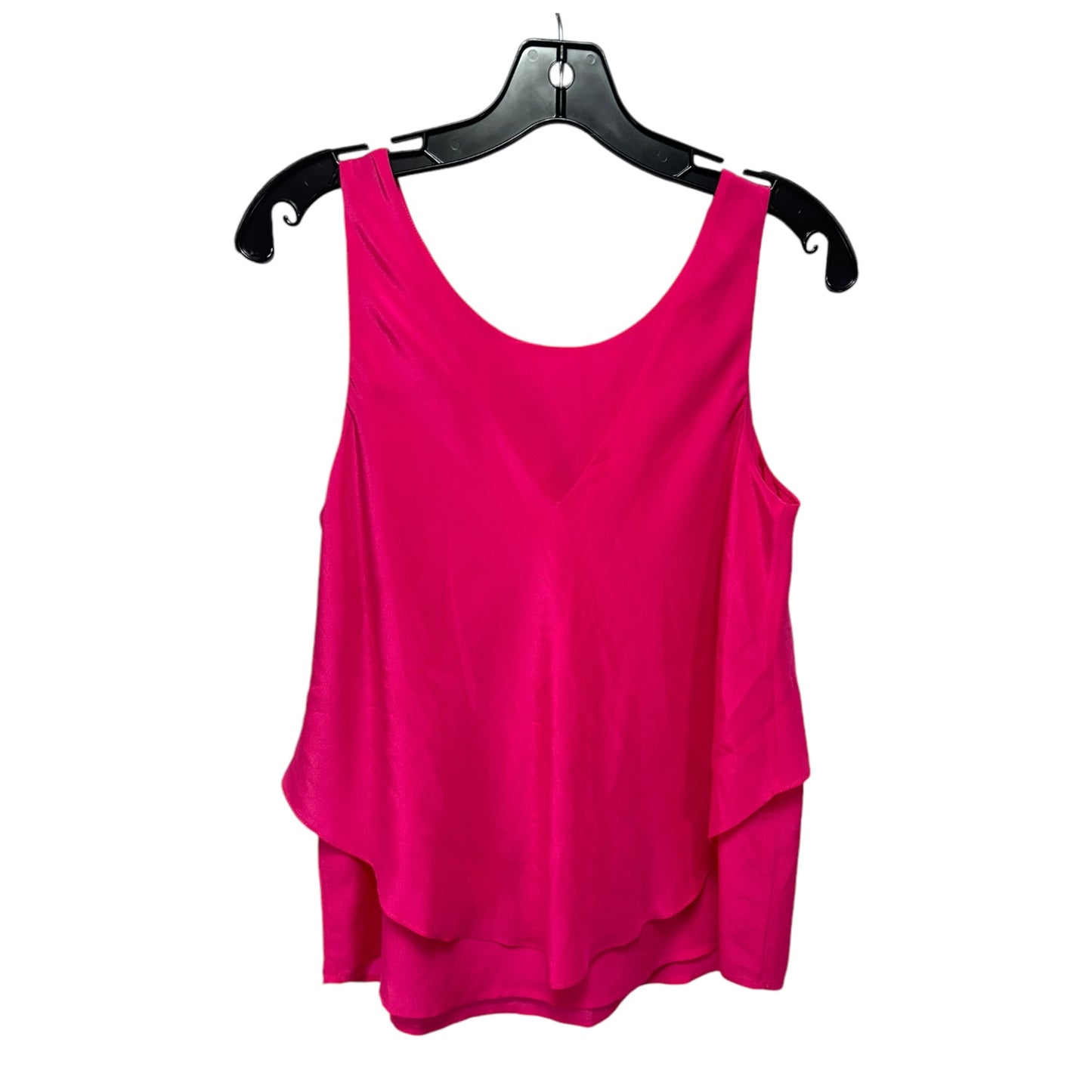 Silk Top Sleeveless By Trina Turk In Pink, Size: S