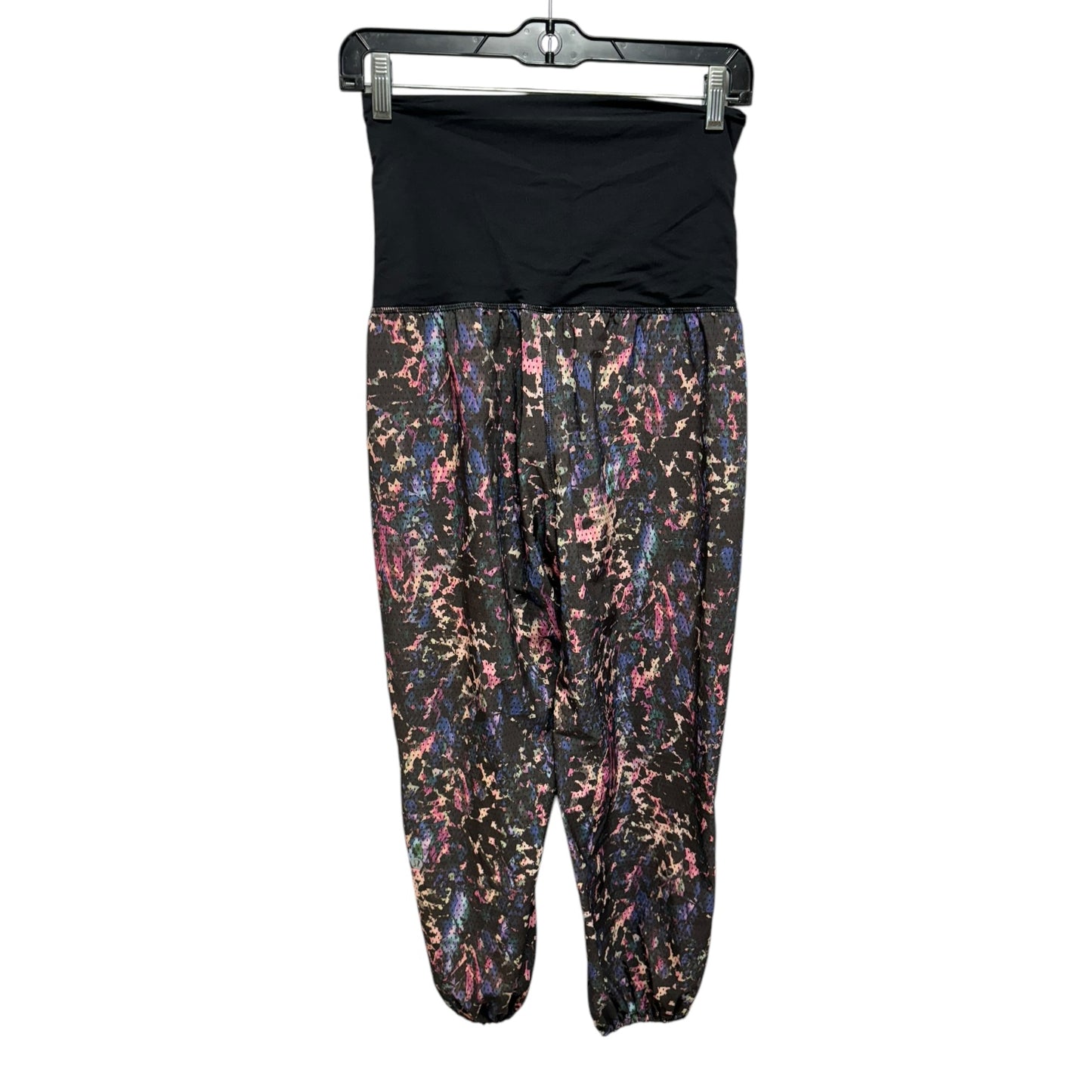 Om Pant By Lululemon In Floral Sport Black Multi / Black, Size: 4