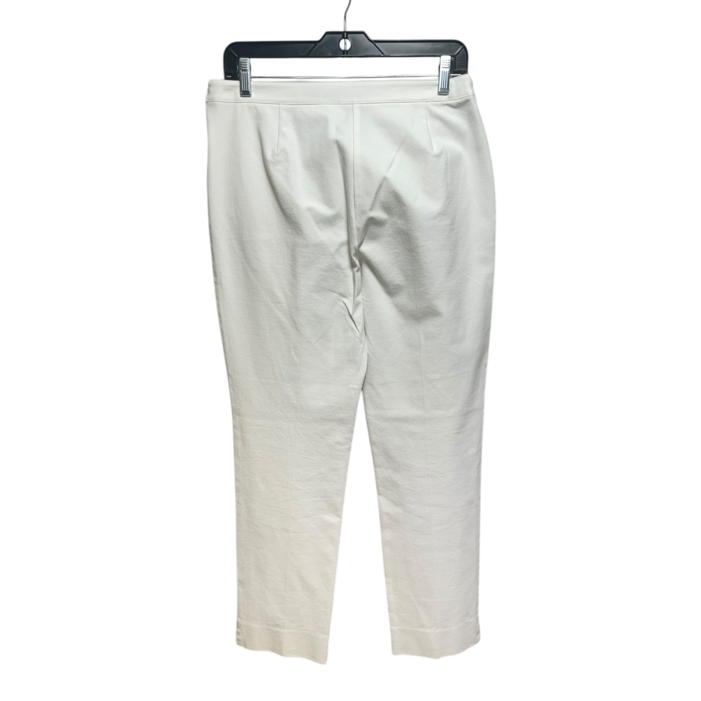 Bleecker Pants Designer By Lafayette 148 In White, Size: 8