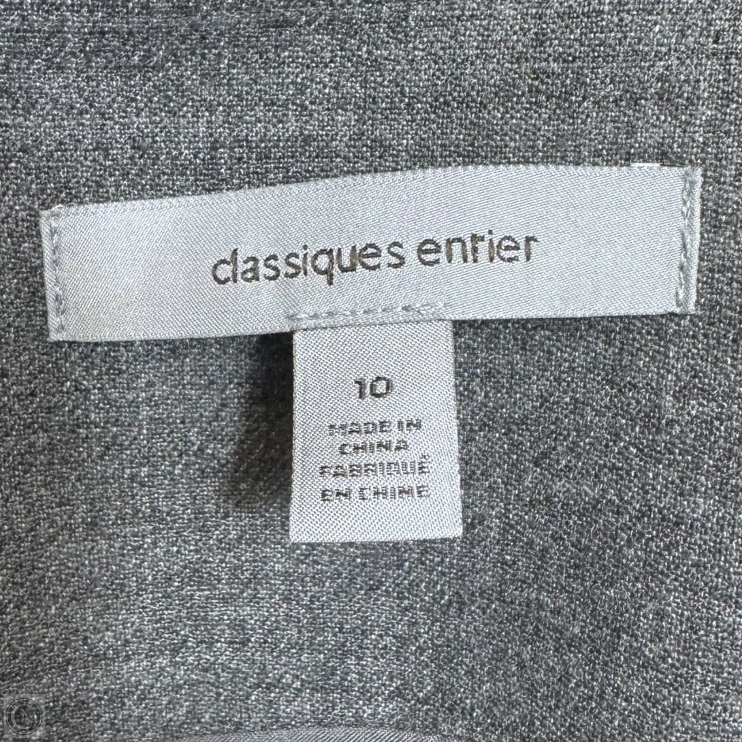 Bateau Neck Colorblock Sheath Dress By Classiques Entier In Black & Grey, Size: 10