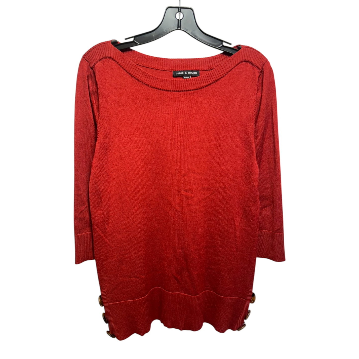 Sweater By Cable And Gauge Size: M