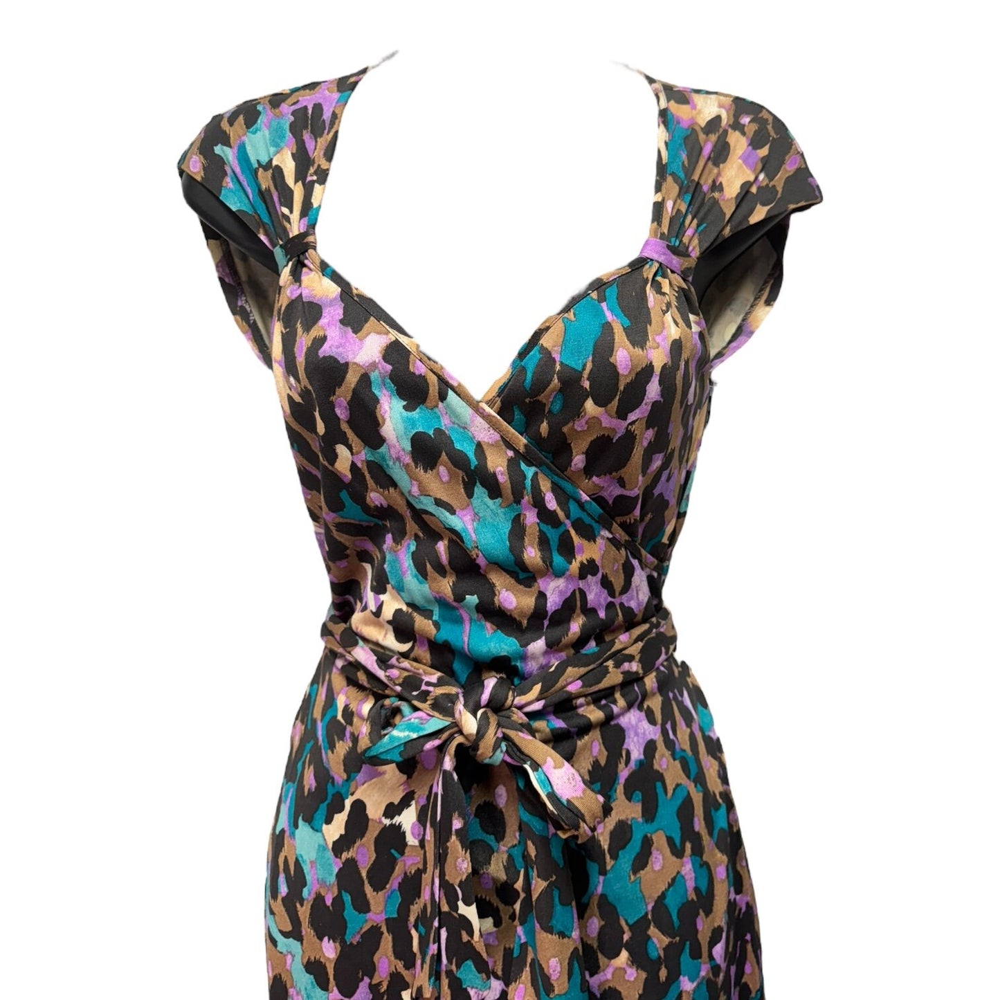 Rita Silk Wrap Dress Designer By Diane Von Furstenberg Size: 4