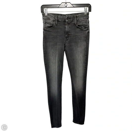 The Looker Jeans Skinny By Mother In Black Denim, Size: 2