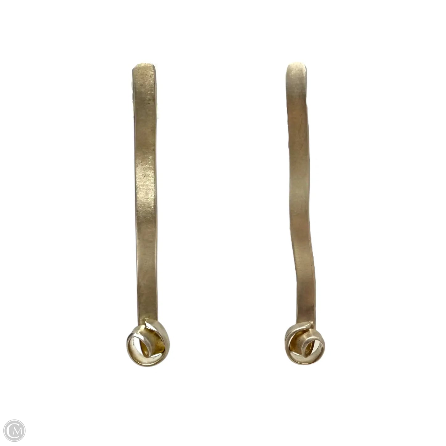 Sterling Silver Drop Earrings By Unbranded