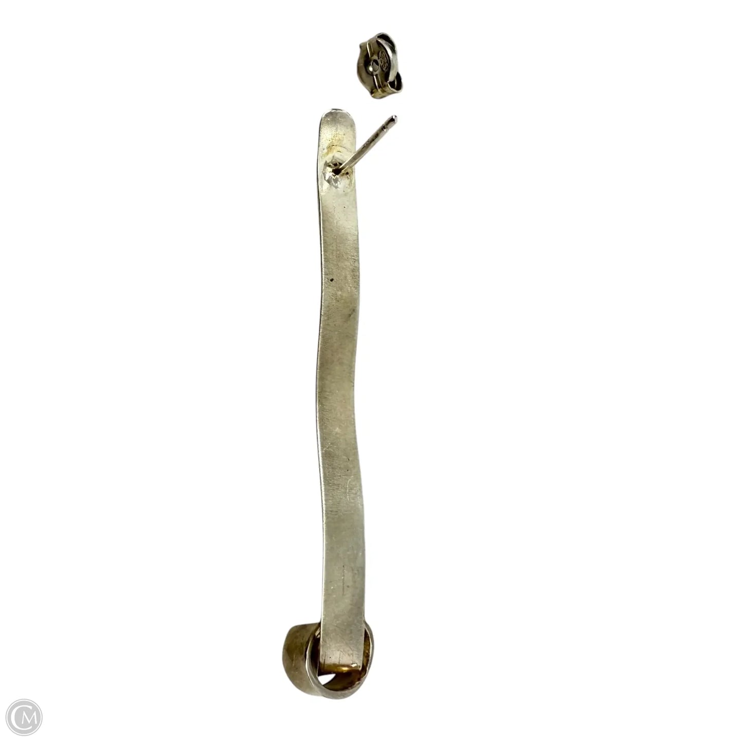 Sterling Silver Drop Earrings By Unbranded