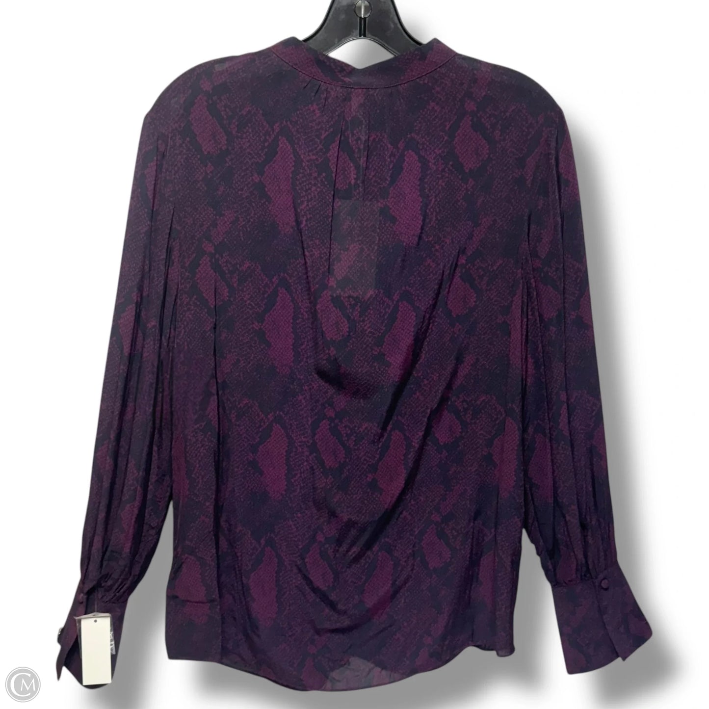 Shariana Blouse By Joie In Snakeskin Print, Size: S