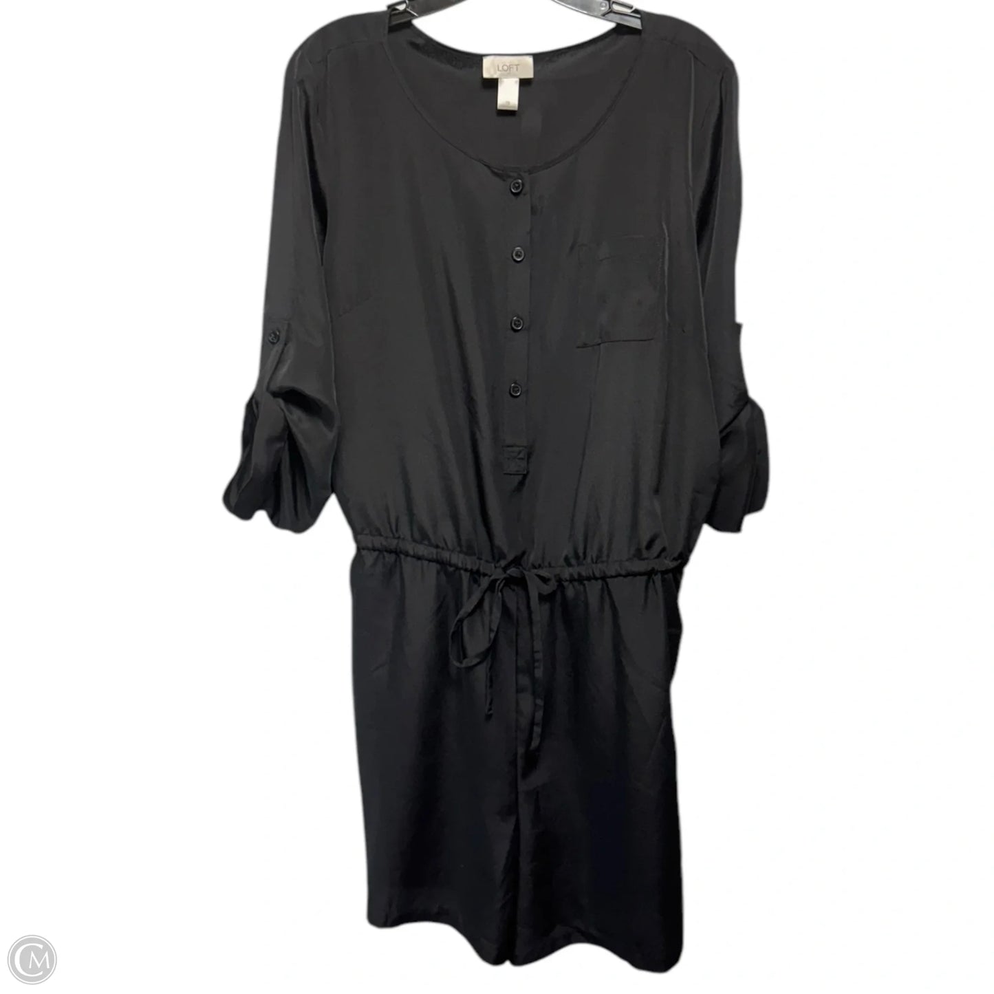 Romper By Loft In Black, Size: 10