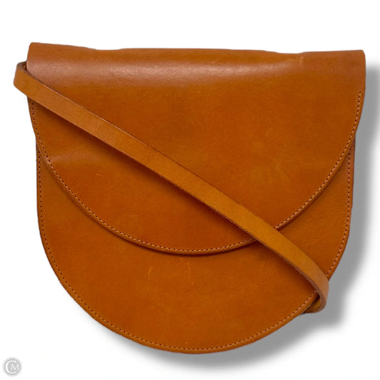 The Ruby Bag By Sara Barner In Tan English Bridle Leather, Size: Small
