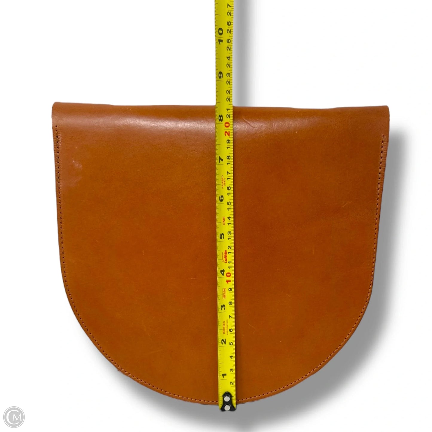 The Ruby Bag By Sara Barner In Tan English Bridle Leather, Size: Small