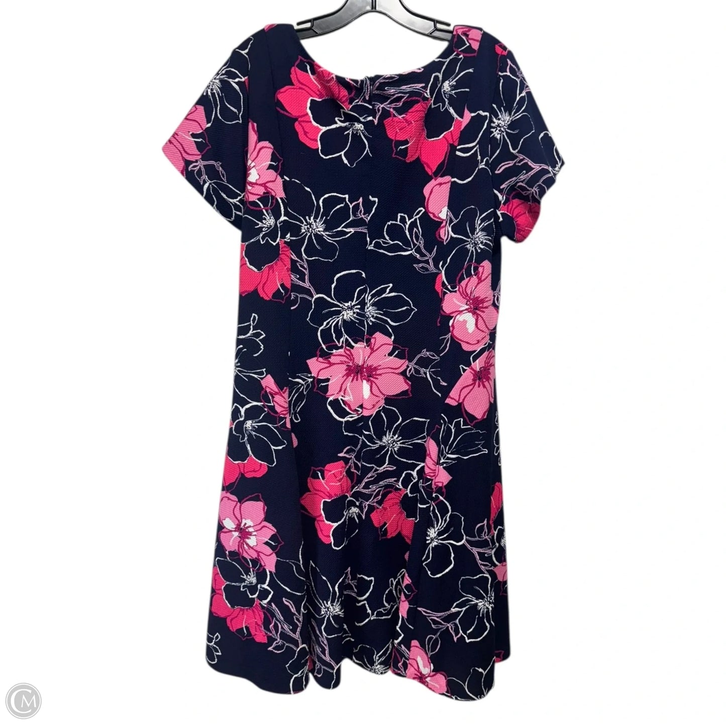 Dress Casual Midi By Eliza J In Floral Print, Size: 18