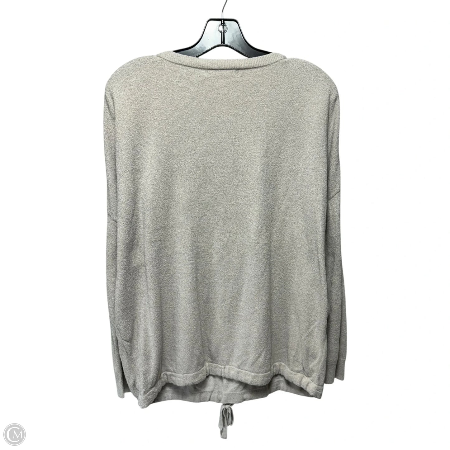 Top Long Sleeve By Barefoot Dreams In Grey, Size: M