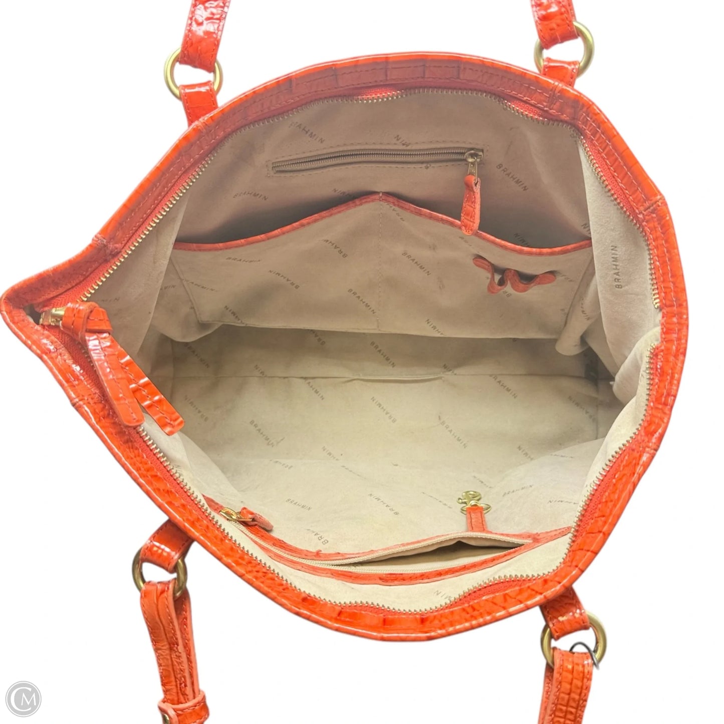 Asher Tote Designer By Brahmin, Size: Medium